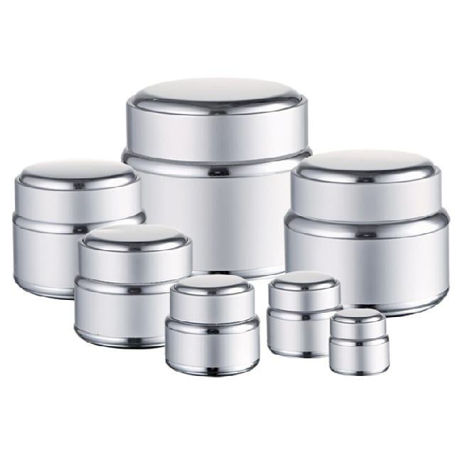 Product XH01 | Aluminum Jar with Glass Inner Bowl
