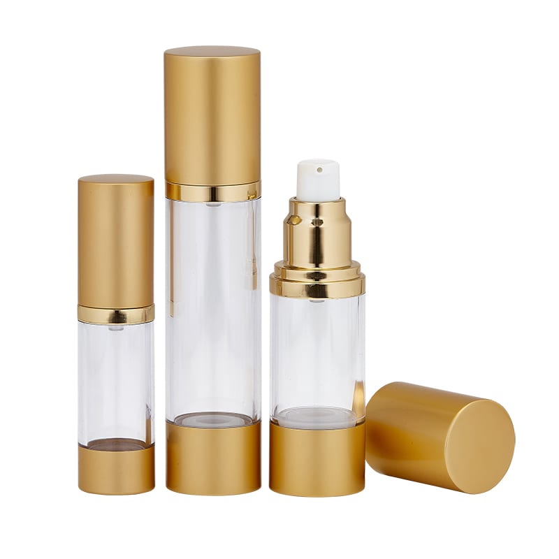Related product: JS MG  | GOLD & CLEAR AIRLESS BOTTLE