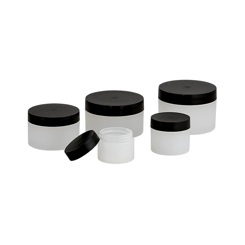 Related product: HBPP_B | BLACK CAP THICK WALLED PP JAR