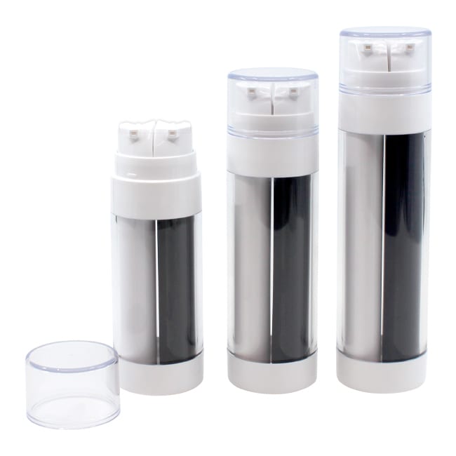 Dual Chamber Airless Bottle | DCH2XB | APC Packaging