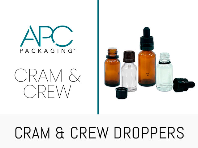 Tamper evident droppers | CRAM CREW | APC Packaging